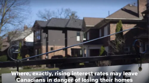Global News coverage of Canadians underwater with mortgage debt