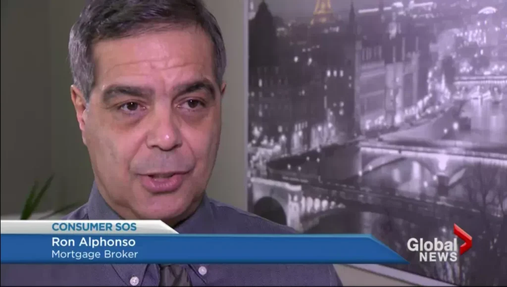 Ronald Alphonso on Global News Consumer SOS